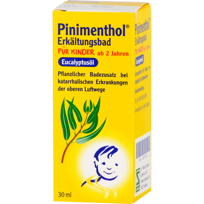 Pinimenthol Erkältungsbad für Kinder ab 2 Jahren, 30 ml Additif pour le bain