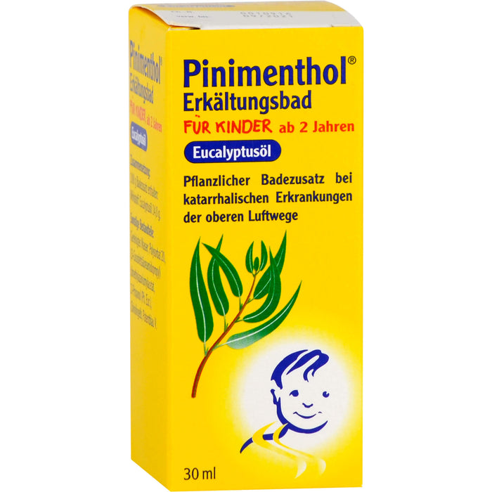 Pinimenthol Erkältungsbad für Kinder ab 2 Jahren, 30 ml Additif pour le bain