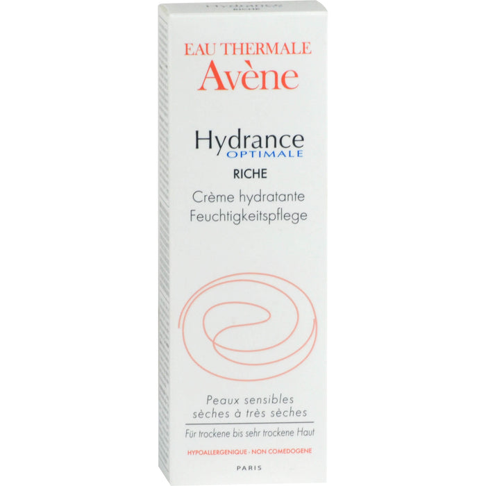 Avène Hydrance Optimale riche Feuchtigkeitspflege reichhaltige Konsistenz Creme, 40 ml Creme