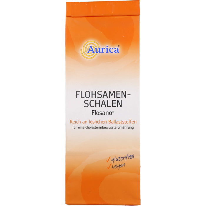 Aurica Flohsamenschalen zur ballaststoffreichen und cholesterinbewussten Ernährung, 100 g Poudre