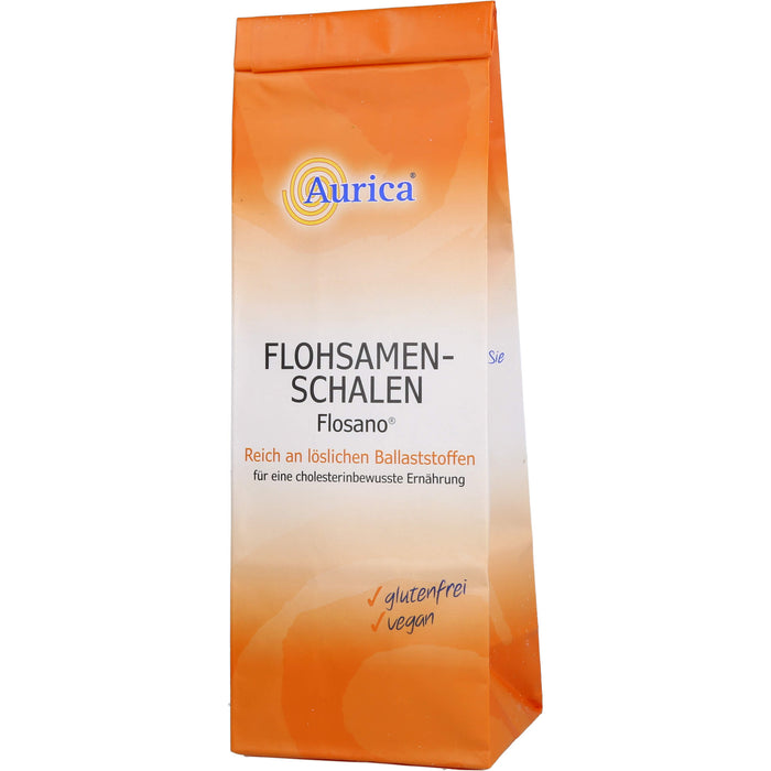 Aurica Flohsamenschalen zur ballaststoffreichen und cholesterinbewussten Ernährung, 100 g Poudre