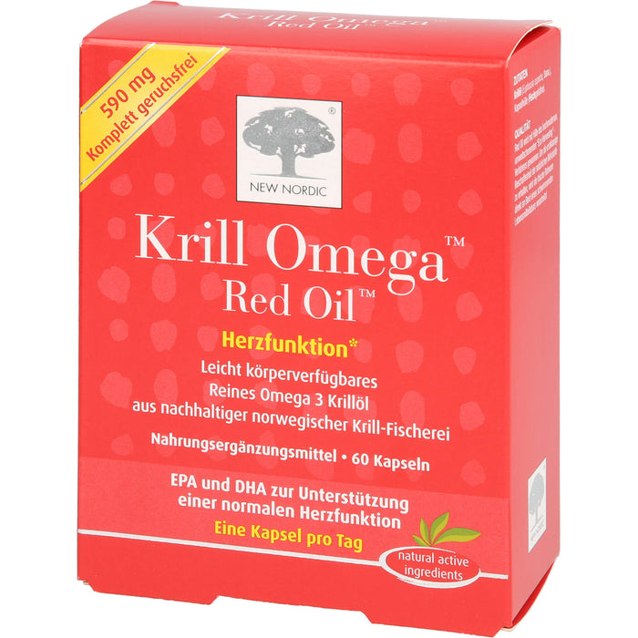 Krill Omega Red Oil Kapseln, 60 pc Capsules