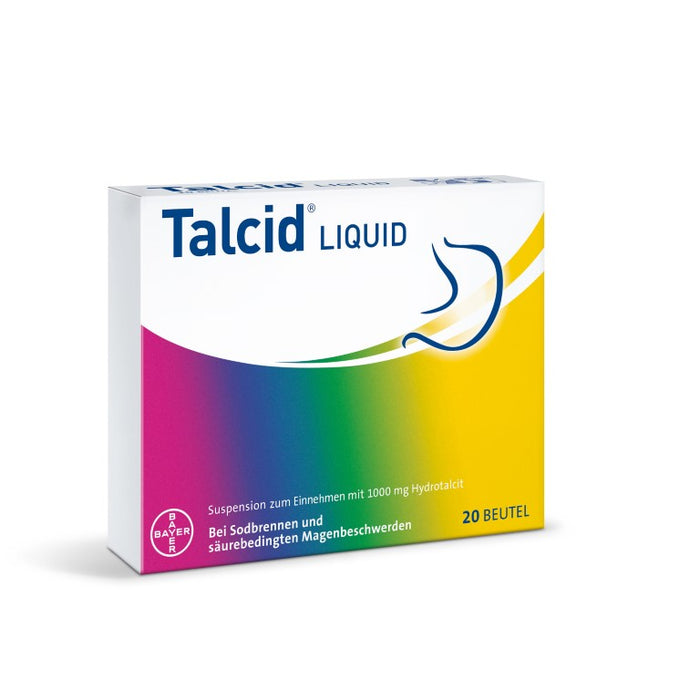 Talcid Liquid Beutel bei Sodbrennen und säurebedingten Magenbeschwerden, 20 pc Sachets