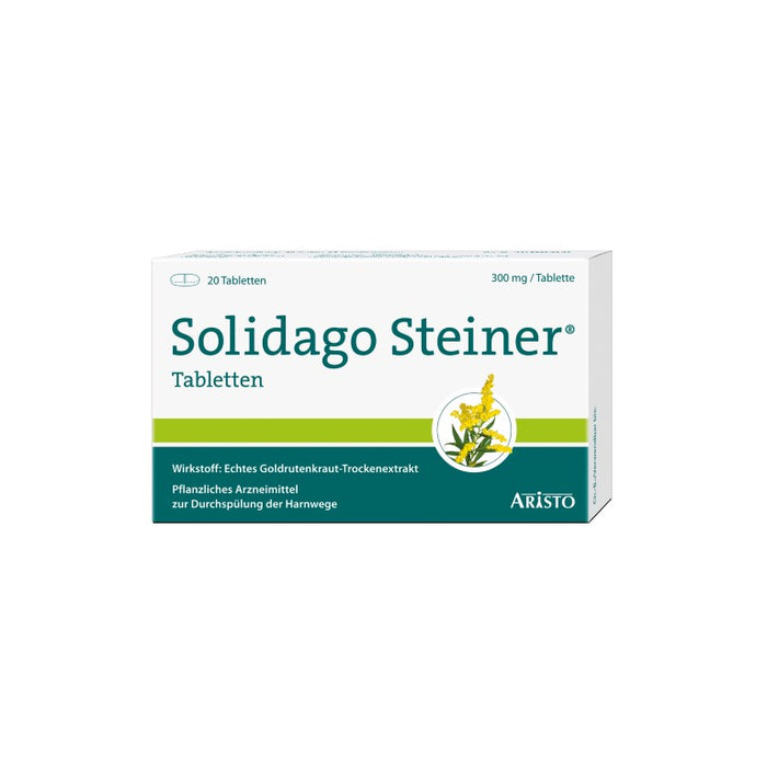 Solidago Steiner Tabletten zur Durchspülung der Harnwege, 20 pc Tablettes