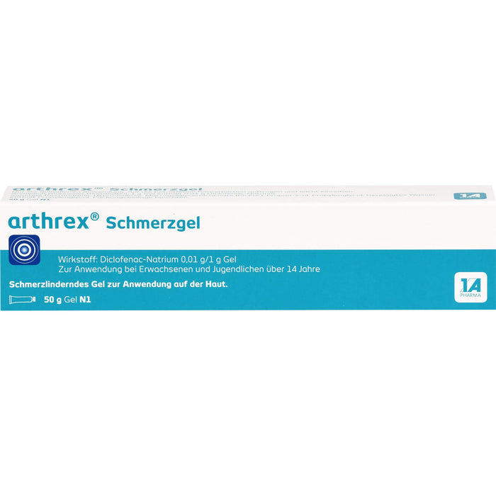 arthrex Schmerzgel 10 mg/g Gel, 50 g Gel