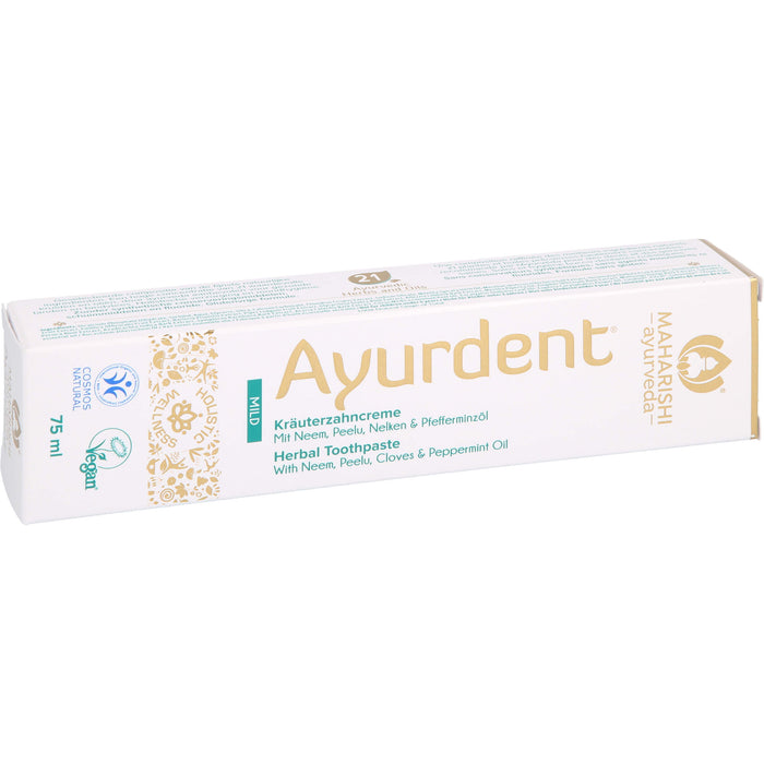 Ayurdent Zahncreme Mild, 75 ml ZCR