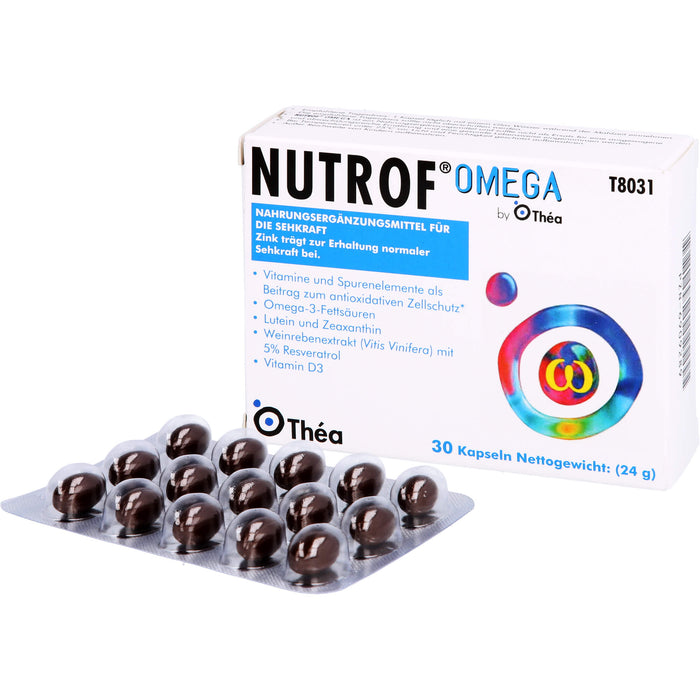 NUTROF OMEGA, 30 St KAP