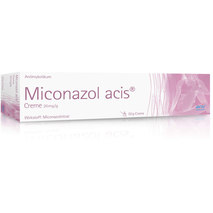 Miconazol acis Creme Antimykotikum, 50 g Cream