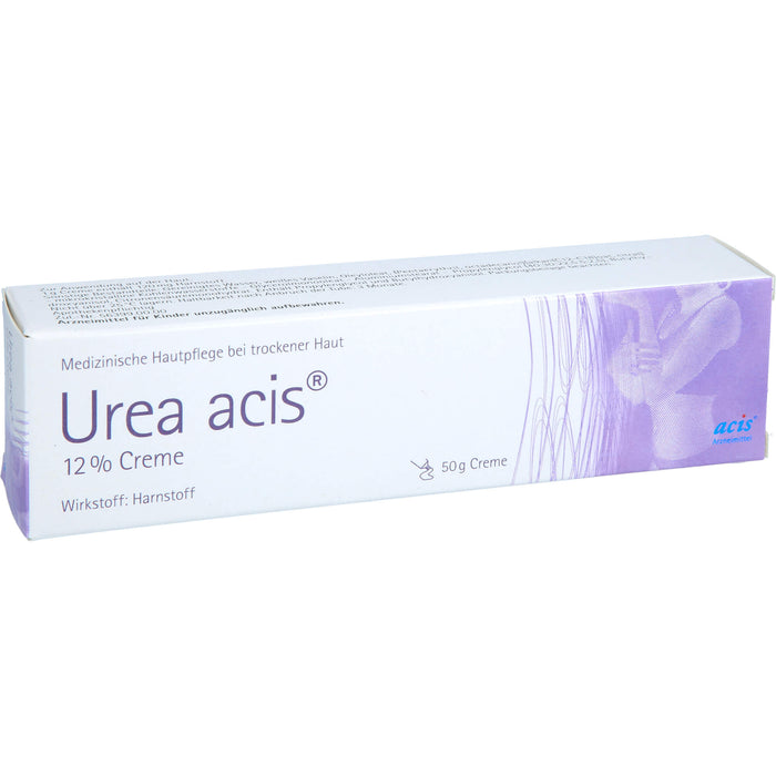 Urea acis 12 % Creme bei trockener Haut, 50 g Creme