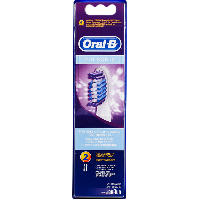 Oral-B Aufsteckbürsten Pulsonic, 2 pc Brosse à dents