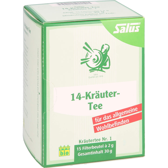 14-Kräuter-Tee Kräutertee Nr.1 Salus, 15 St FBE