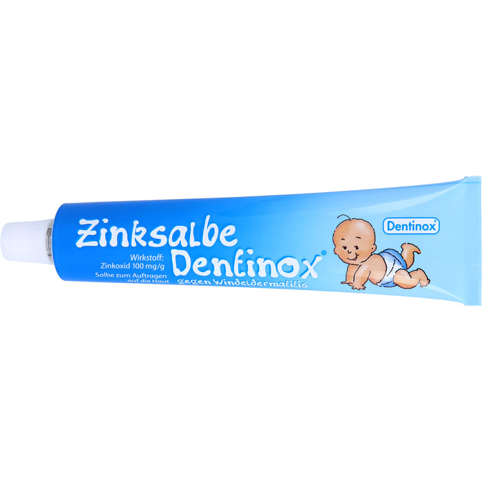 Zinksalbe Dentinox gegen Windeldermatitis, 45 g Salbe