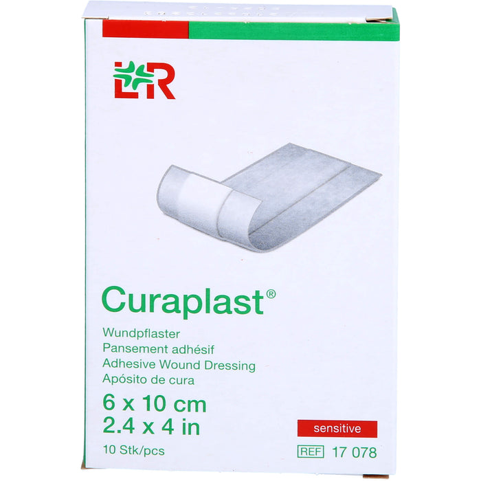 Curaplast sensitive Wundschnellverband 6 cm x 10 cm, 10 pcs. Patch