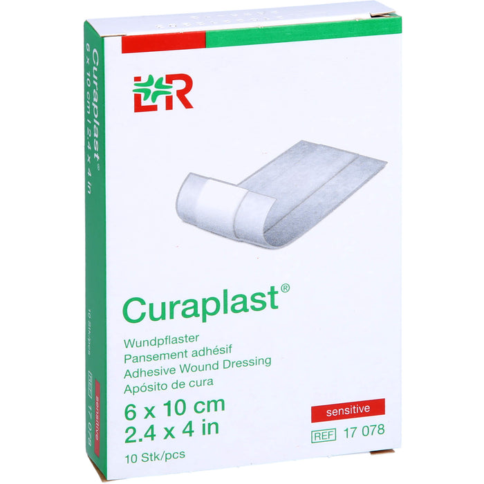 Curaplast sensitive Wundschnellverband 6 cm x 10 cm, 10 pc Pansement