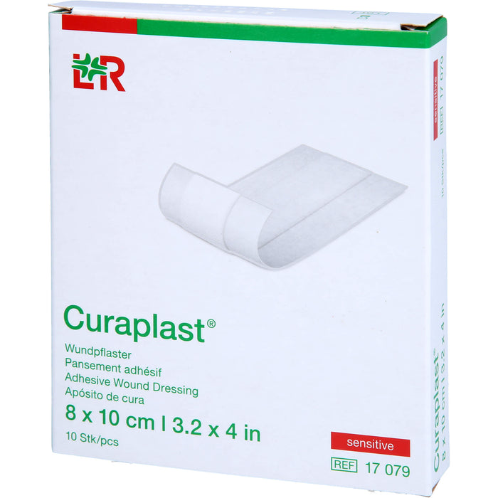 Curaplast sensitive Wundschnellverband 8 cm x 10 cm, 10 pcs. Patch