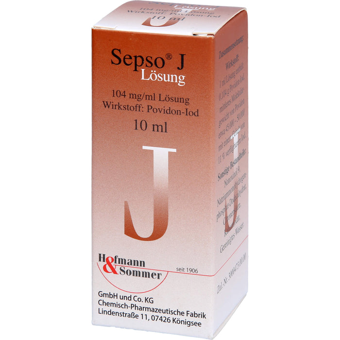 Sepso J Lösung, 10 ml Solution