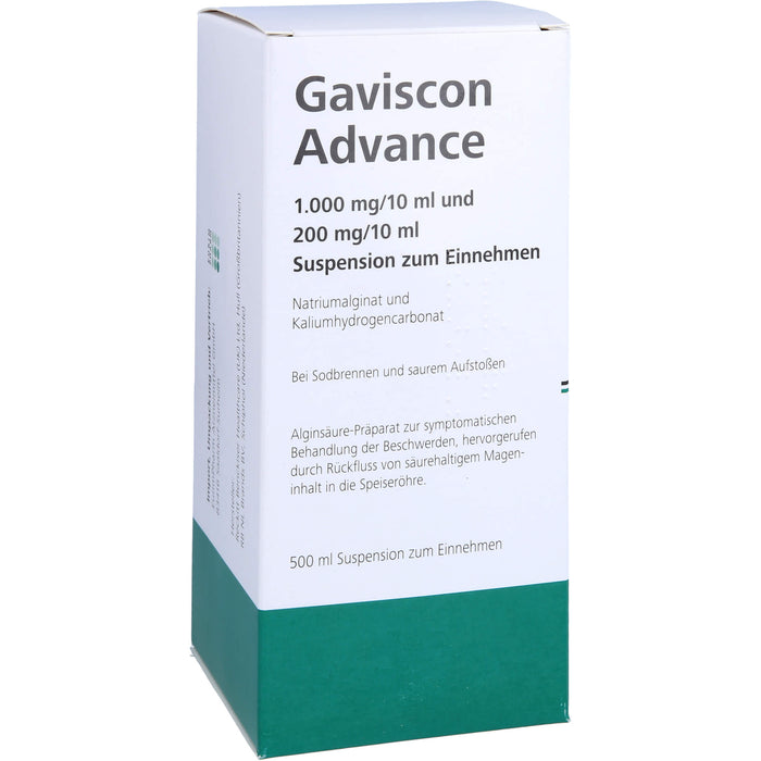 Gaviscon Advance Eurim Suspension, 500 ml Lösung