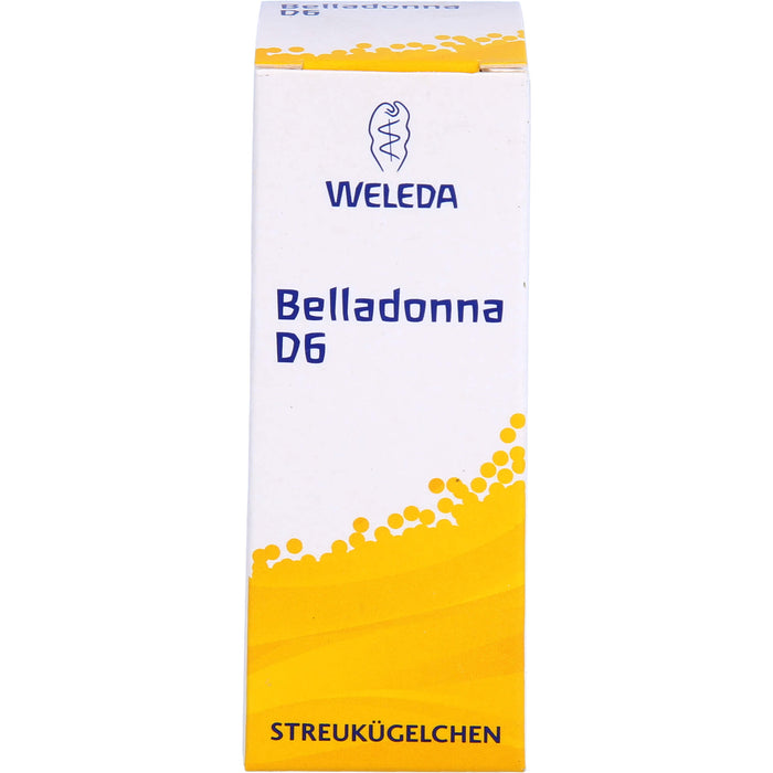 WELEDA Belladonna D 6 Globuli, 10 g Globuli