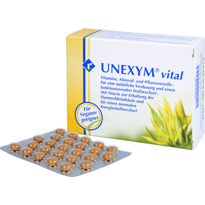 UNEXYM vital Filmtabletten für eine natürliche Verdauung, 100 pcs. Tablets