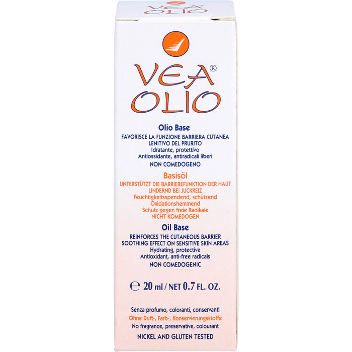 VEA OLIO Basisöl lindernd bei Juckreiz, 20 ml Oil