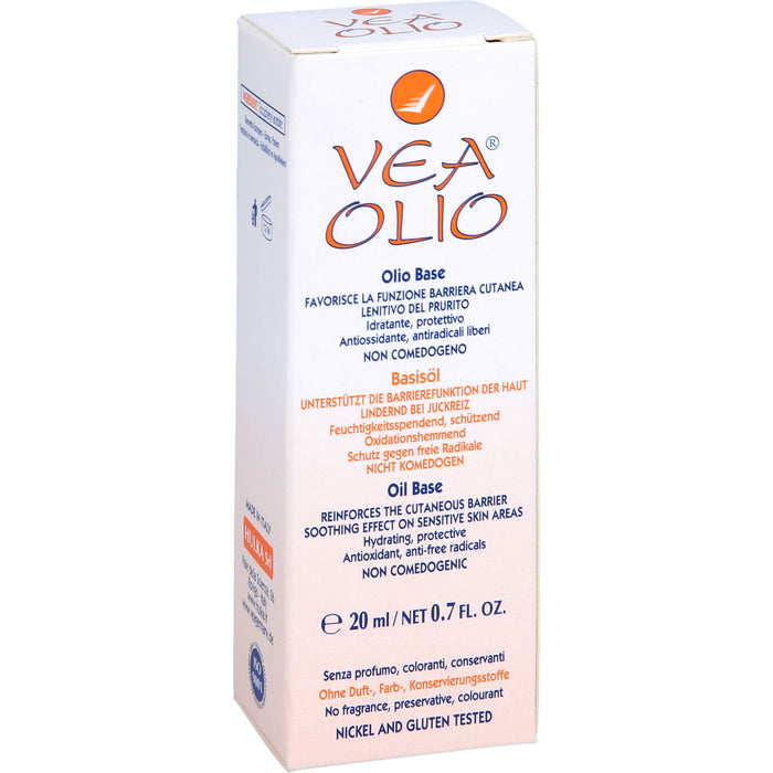 VEA OLIO Basisöl lindernd bei Juckreiz, 20 ml Oil