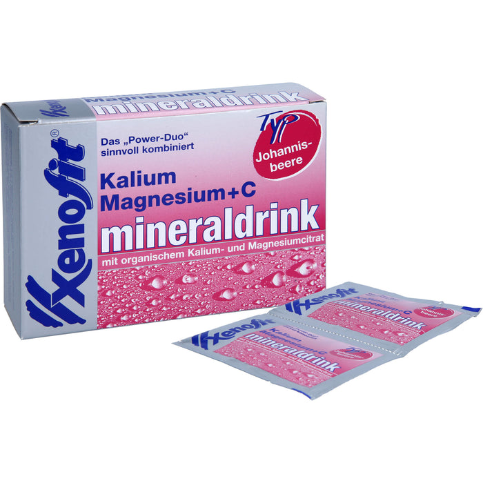 XENOFIT Kalium Magnesium + Vitamin C Pulver, 20 pc Sachets