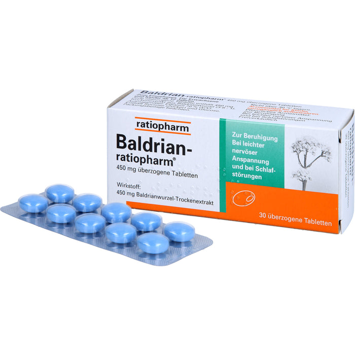 Baldrian-ratiopharm Tabletten, 30 pcs. Tablets