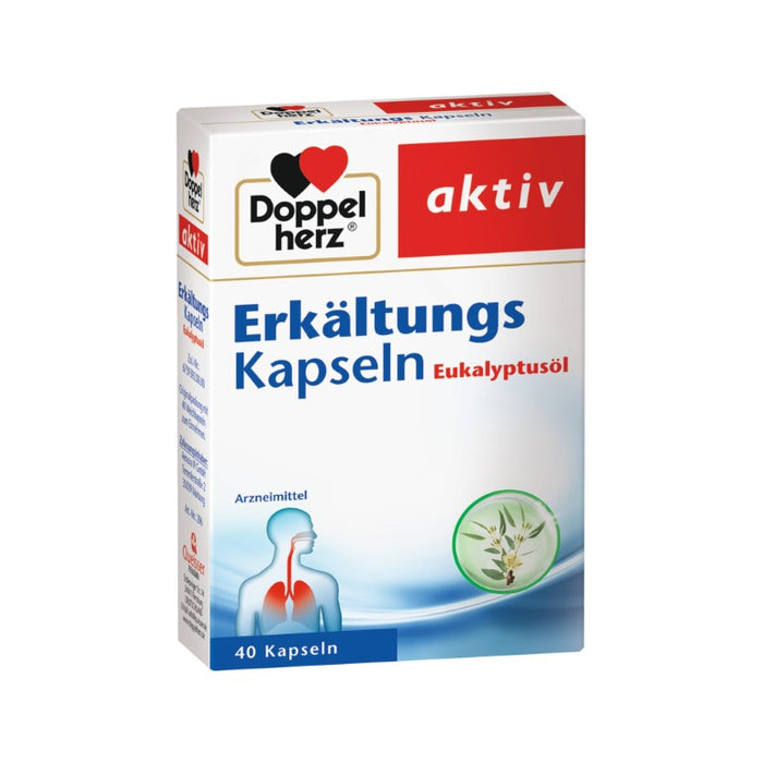 Doppelherz Erkältungs Kapseln Eukalyptus, 40 St WKA