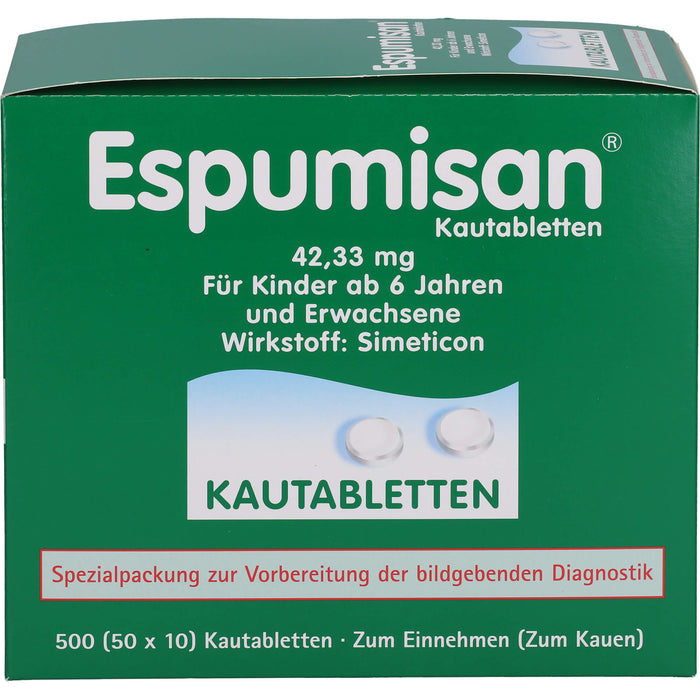 Espumisan Kautabletten, 500 pcs. Tablets