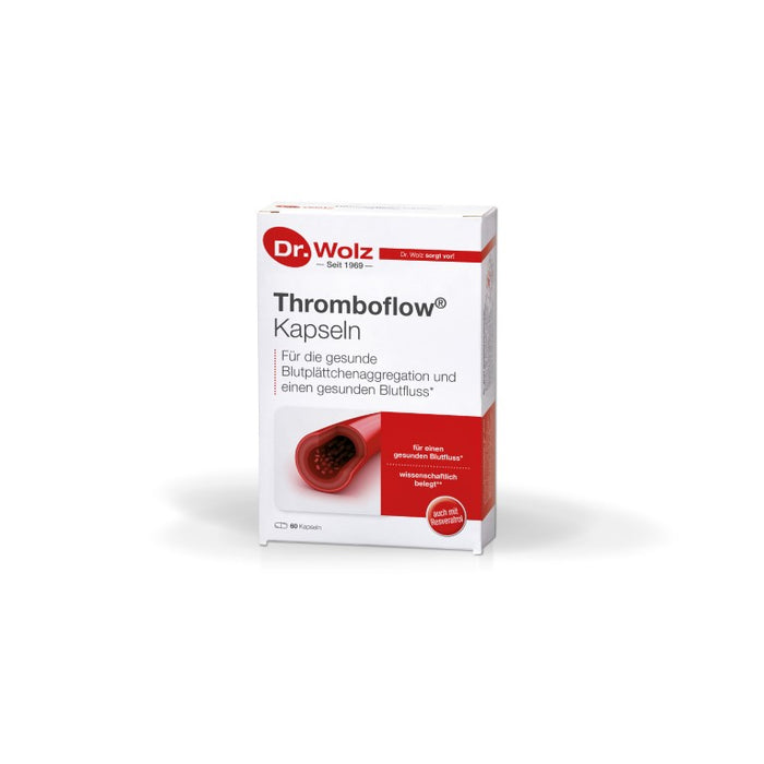 Thromboflow Kapseln für einen gesunden Blutfluss, 60 pcs. Capsules