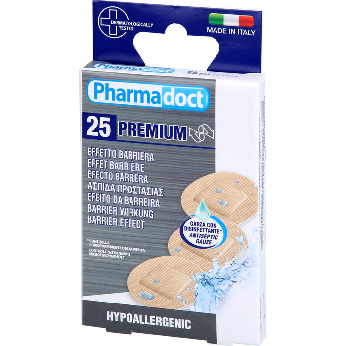 Pharmadoct Blutstillendes Pflaster rund 2,5 cm, 25 pcs. Patch