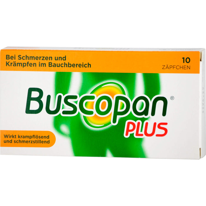 Buscopan plus Zäpfchen Reimport Pharma Gerke, 10 pcs. Suppositories