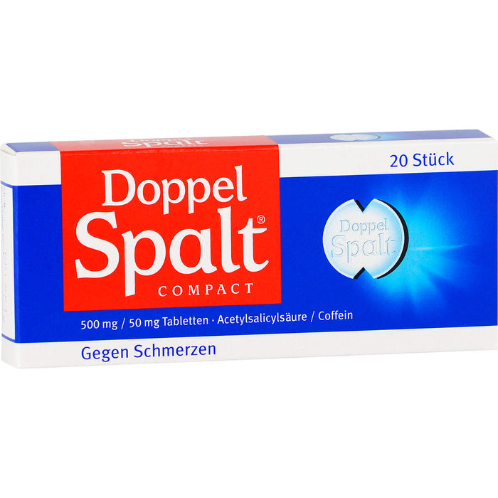 Doppel Spalt compact Tabletten, 20 pcs. Tablets