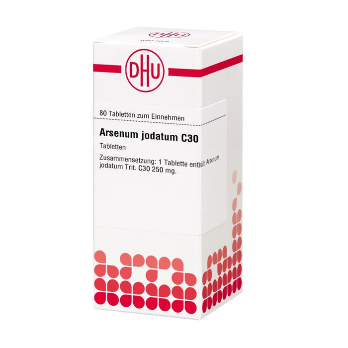 DHU Arsenum jodatum C30 Tabletten, 80 St. Tabletten