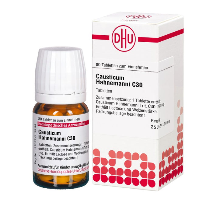 DHU Causticum Hahnemanni C30 Tabletten, 80 pc Tablettes