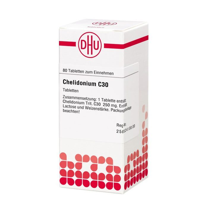 DHU Chelidonium C30 Tabletten, 80 St. Tabletten