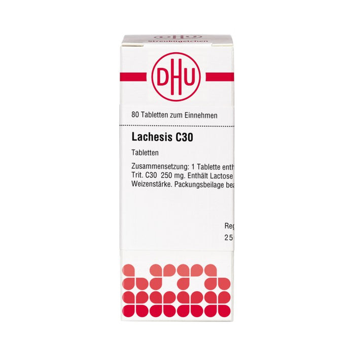 DHU Lachesis C30 Tabletten, 80 pcs. Tablets