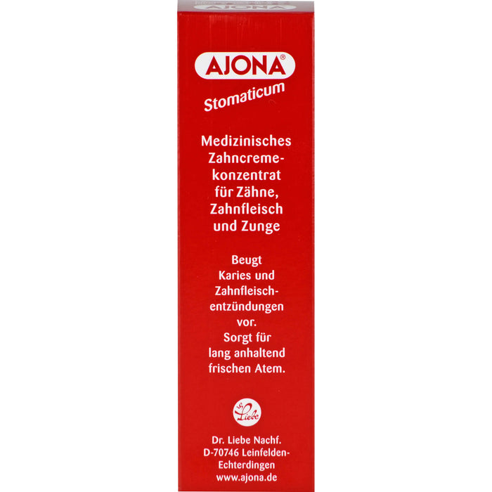 Ajona Stomaticum medizinsches Zahncremekonzentrat, 25 ml Dentifrice