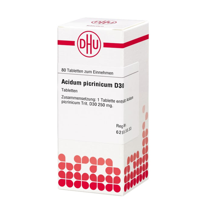 Acidum picrinicum D30 DHU Tabletten, 80 St. Tabletten