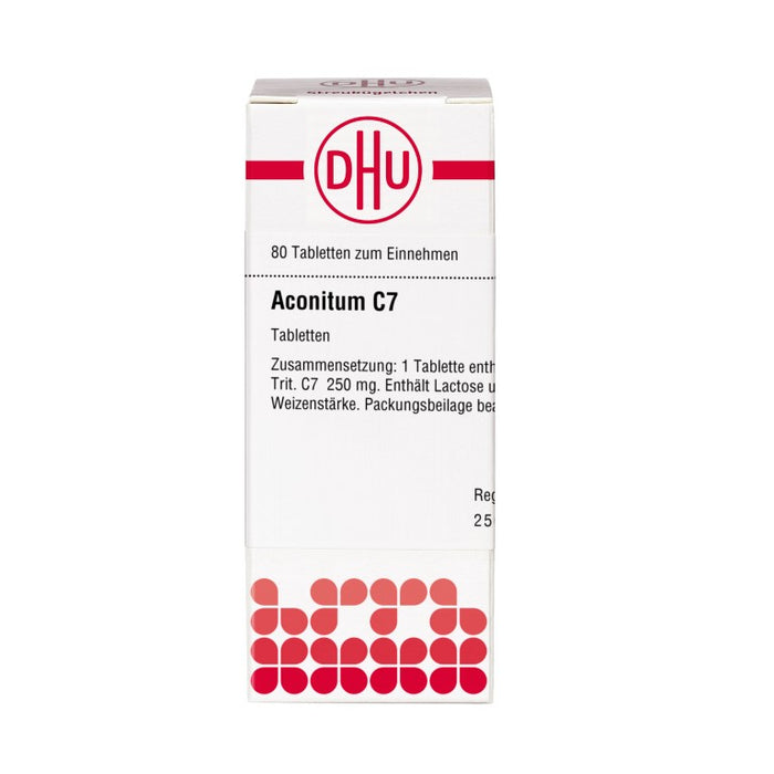 DHU Aconitum C7 Tabletten, 80 St. Tabletten