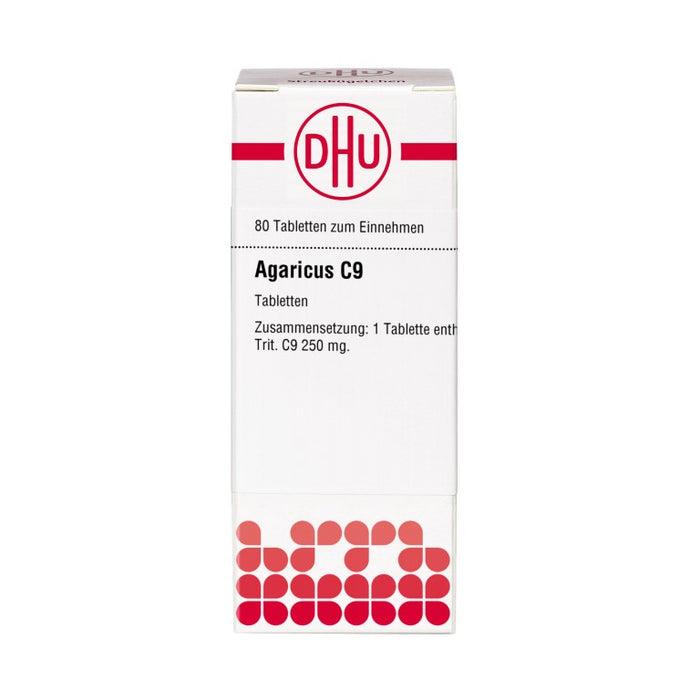 DHU Agaricus C9 Tabletten, 80 St. Tabletten