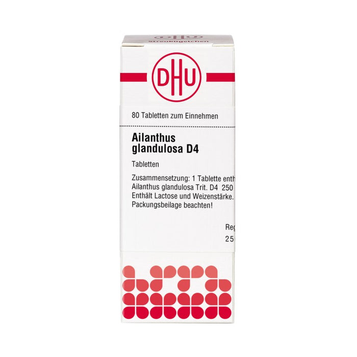 DHU Ailanthus glandulosa D4 Tabletten, 80 St. Tabletten