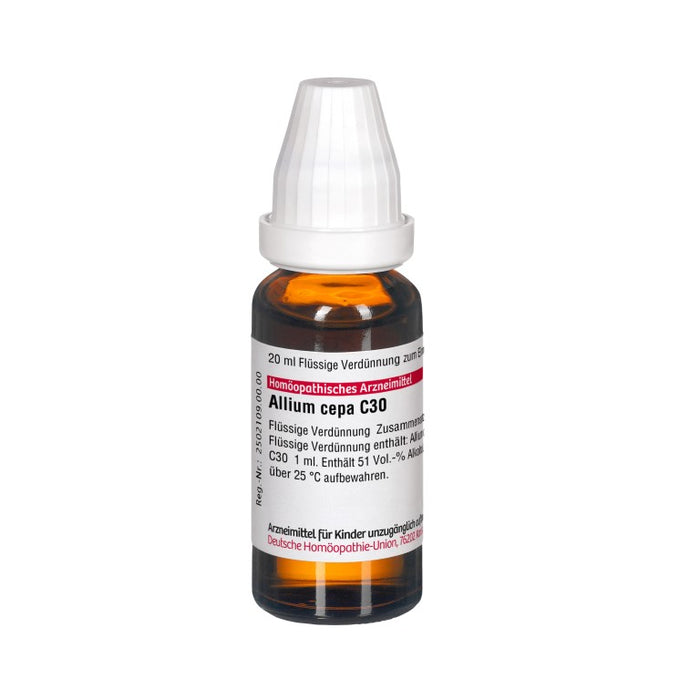 DHU Allium cepa C30 Dilution, 20 ml Lösung