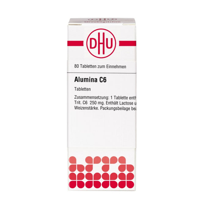 DHU Alumina C6 Tabletten, 80 pc Tablettes