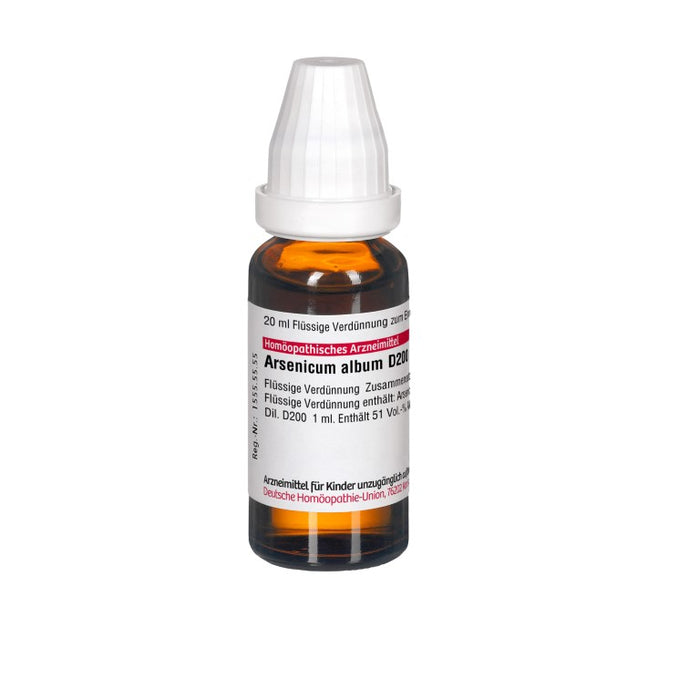 DHU Arsenicum album D200 Dilution, 20 ml Lösung