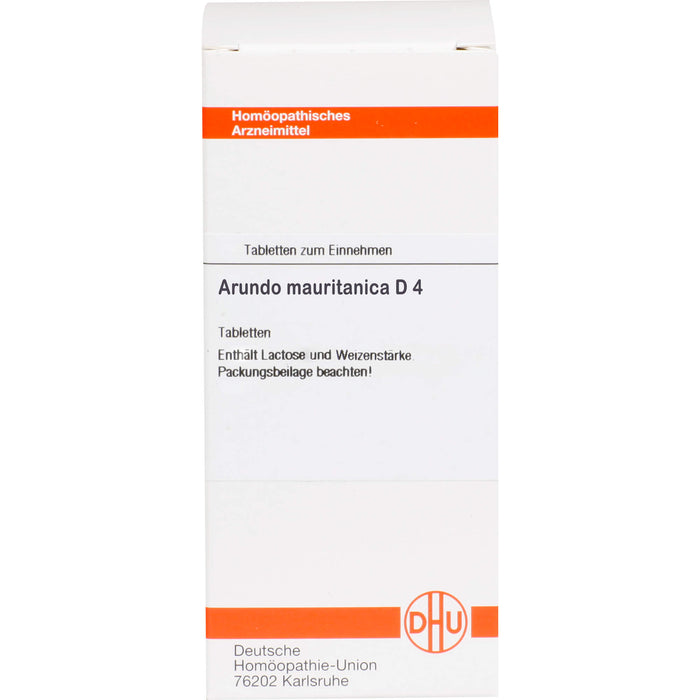 Arundo mauritanica D4 DHU Tabletten, 80 St. Tabletten