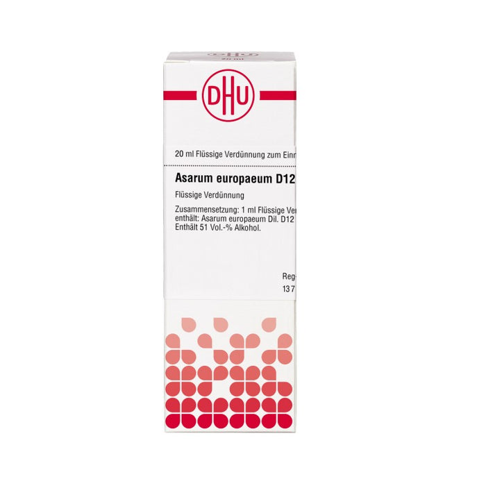 DHU Asarum Europaeum D12 Dilution, 20 ml Lösung