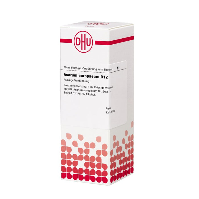 DHU Asarum Europaeum D12 Dilution, 20 ml Lösung