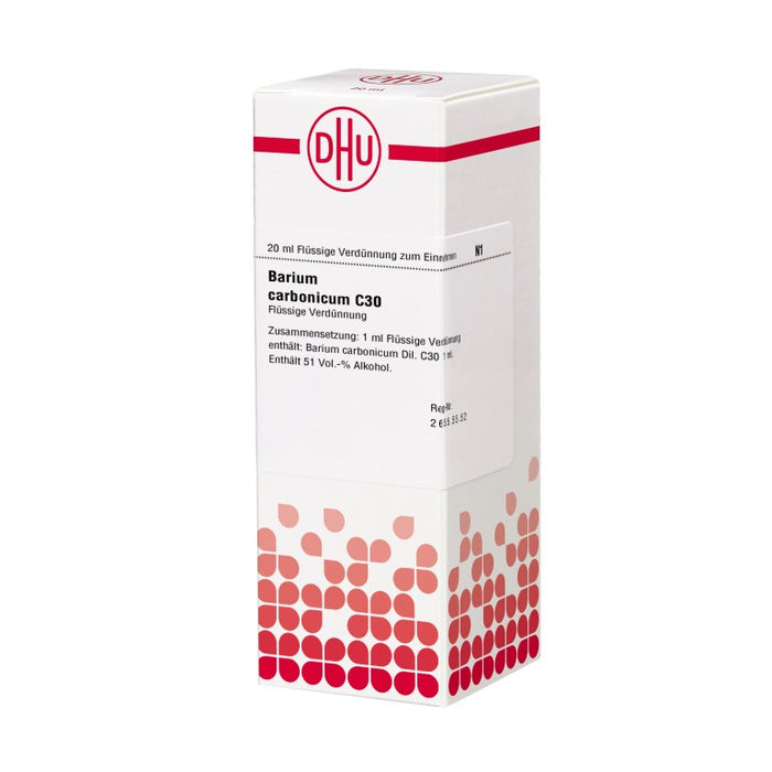 Barium carbonicum C30 DHU Dilution, 20 ml Lösung