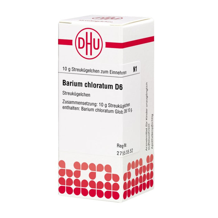 DHU Barium chloratum D6 Streukügelchen, 10 g Globules